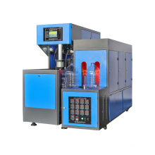 LANDA Four Cavities Semi Automatic Plastic Bottle Blowing Making Molding Machine